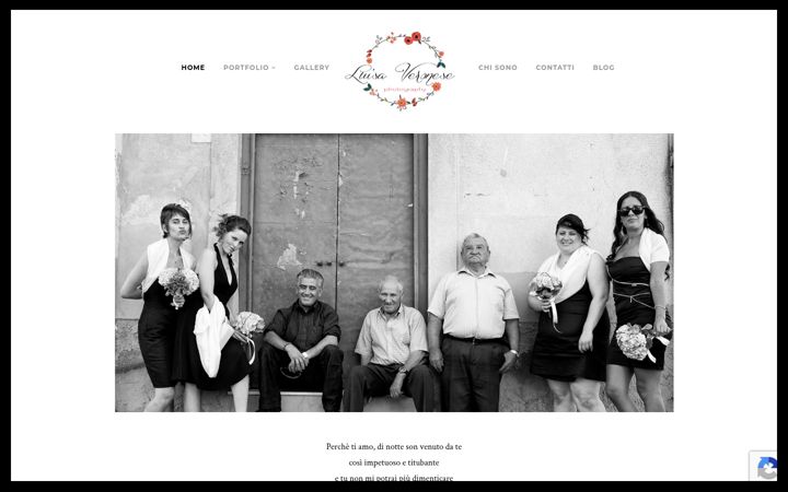 Screenshot of luisaveronese.it