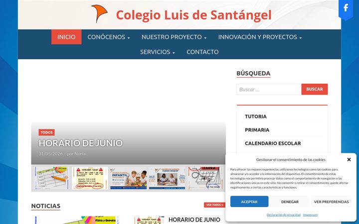 Screenshot of luisdesantangel.es