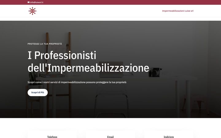 Screenshot of luisesrl.it