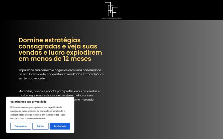Screenshot of luisfernandoferreira.com.br