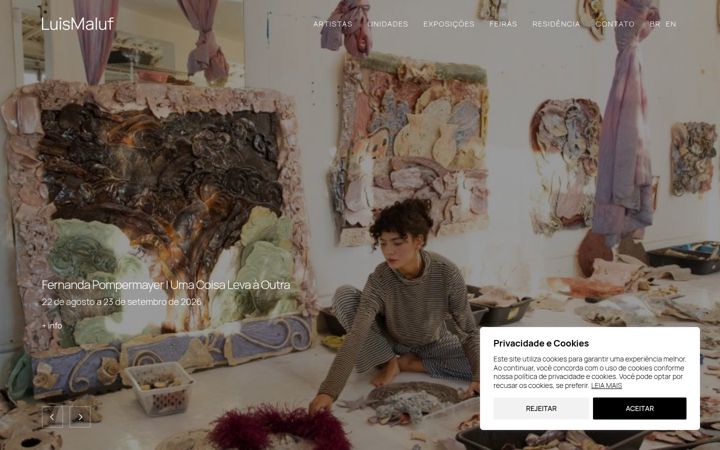 Screenshot of luismaluf.com