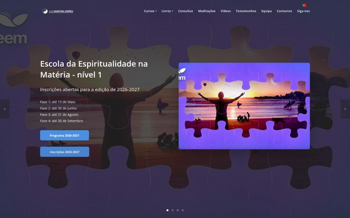 Screenshot of luismartinssimoes.com