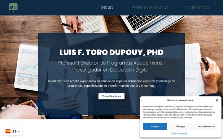 Screenshot of luistorodupouy.com