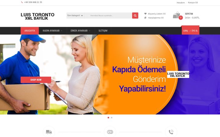 Screenshot of luistorontoxmlbayilik.com