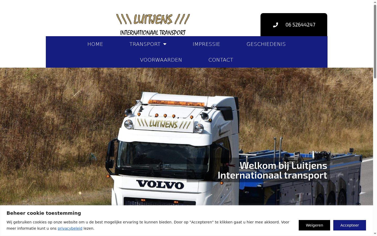 Screenshot tal-banner tal-kunsens muri qabel kwalunkwe interazzjoni