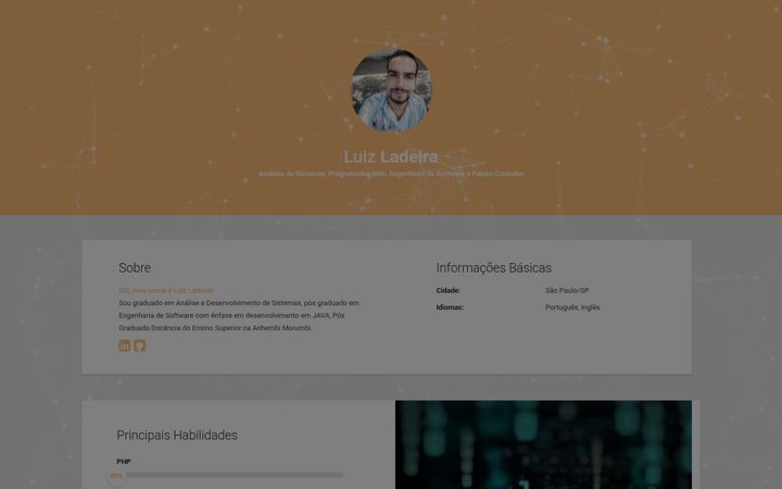 Screenshot of luizladeira.com