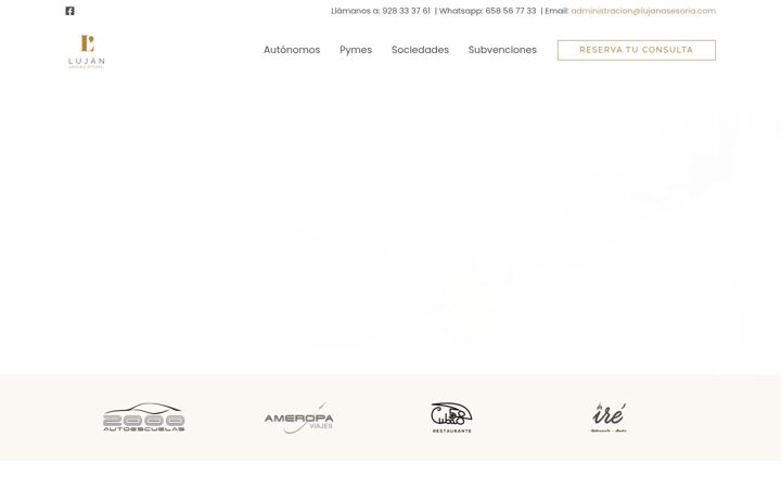 Screenshot of lujanasesoria.com