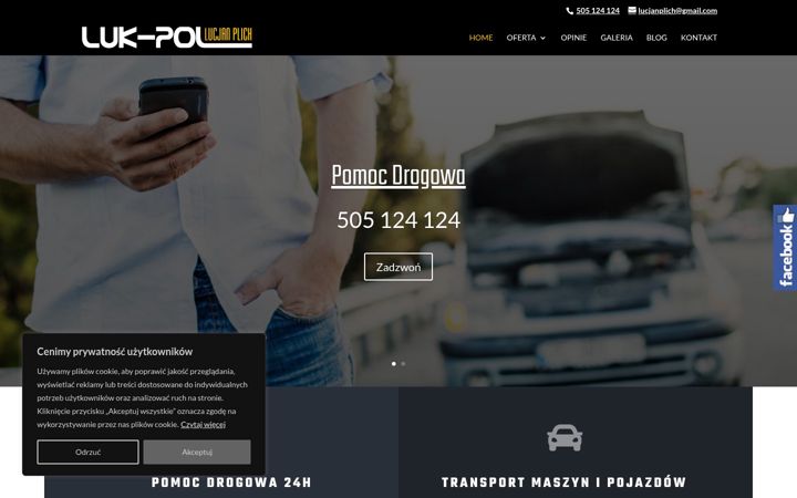 Screenshot of luk-pol.com
