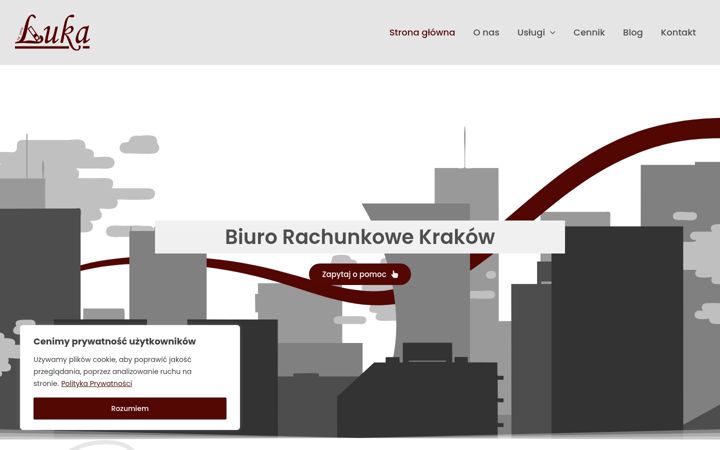 Screenshot of luka-krakow.pl