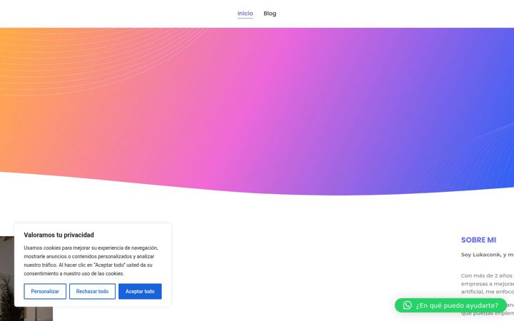 Screenshot of lukaconk.es