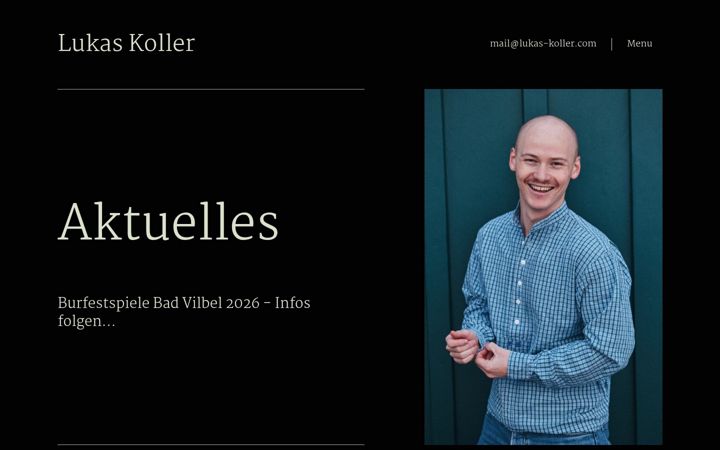 Screenshot of lukas-koller.com