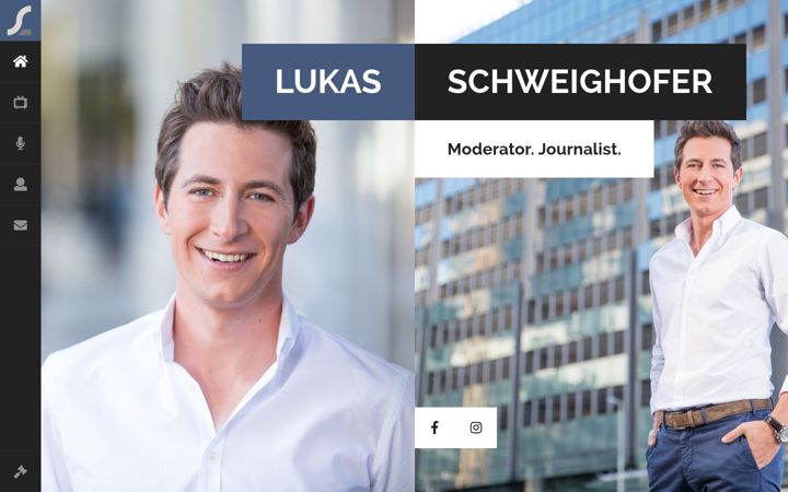 Screenshot of lukas-schweighofer.com