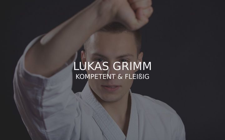Screenshot of lukasgrimm.de