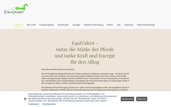 Screenshot of lukashof-equivalent.de