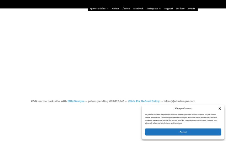 Screenshot of lukasmagazine.com