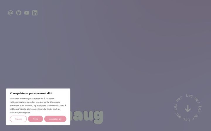 Screenshot of lukasokken.com