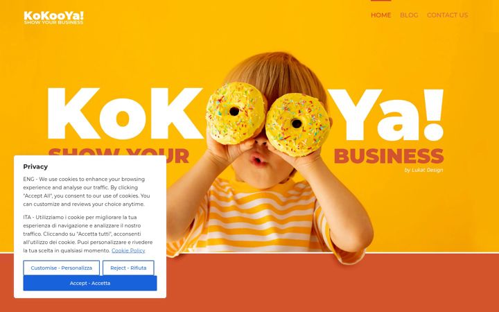 Screenshot of lukatdesign.com