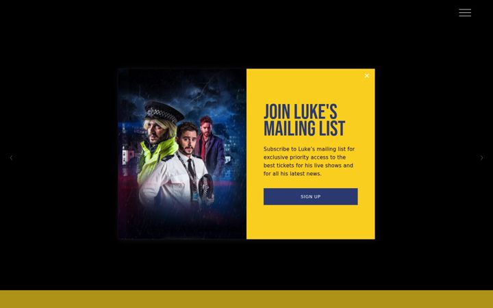 Screenshot of lukekempner.com