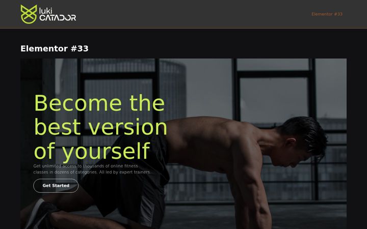 Screenshot of lukicatador.com