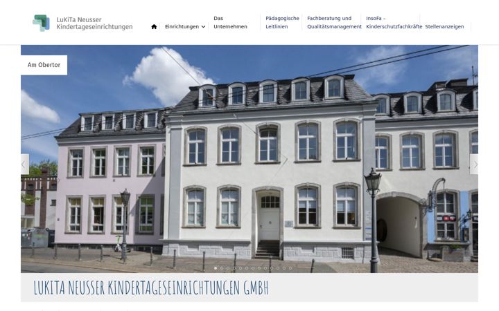 Screenshot of lukitaneuss.de