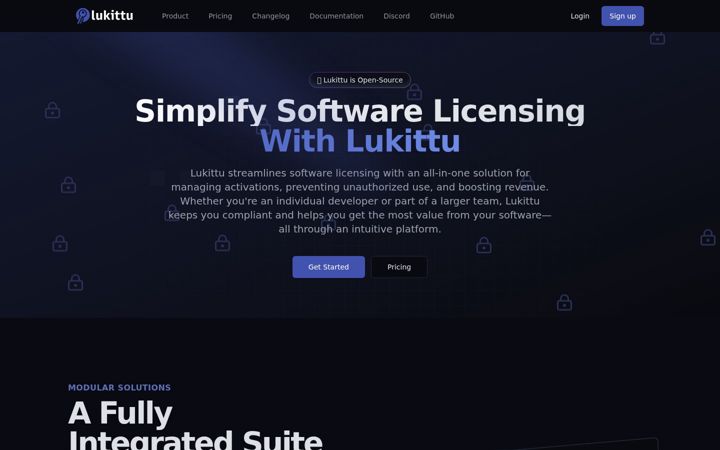 Screenshot of lukittu.com