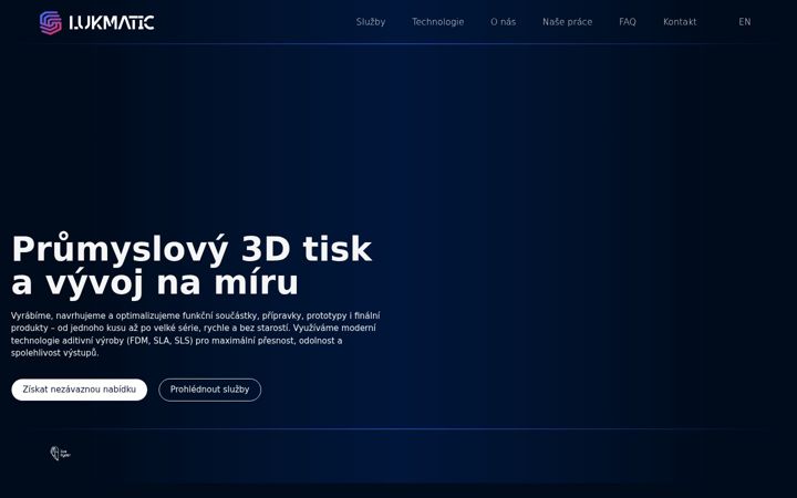 Screenshot of lukmatic.com