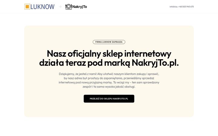 Screenshot of luknow.pl