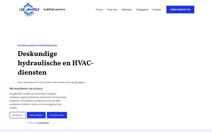 Screenshot of lukpolsservice.com