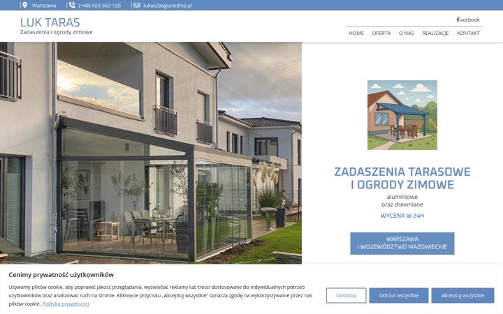 Screenshot of luktaras.pl