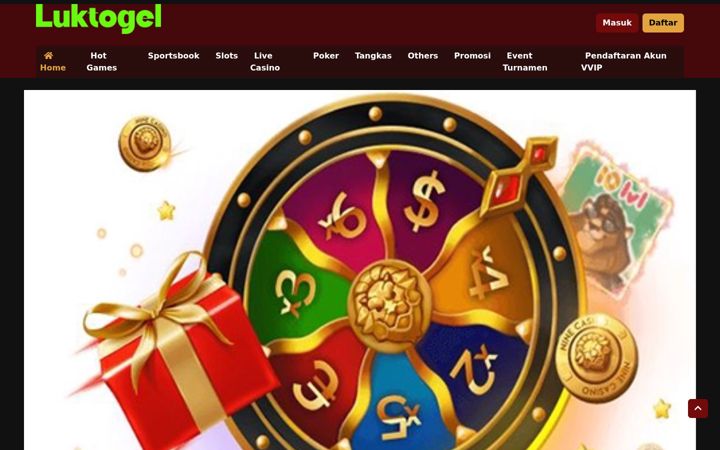 Screenshot of luktogel.net