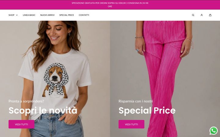 Screenshot of lulastore.it