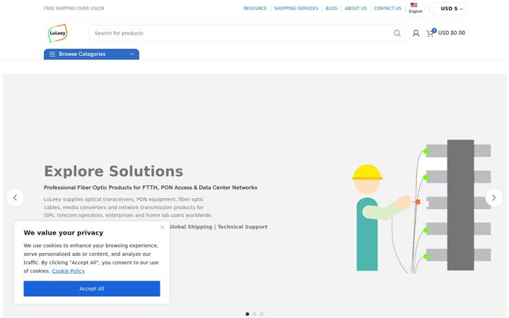 Screenshot ta' luleey.com
