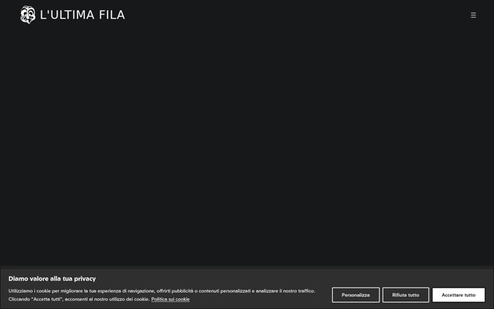 Screenshot of lultimafila.it