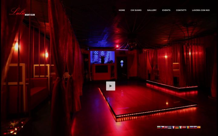 Screenshot of lulunightclub.it