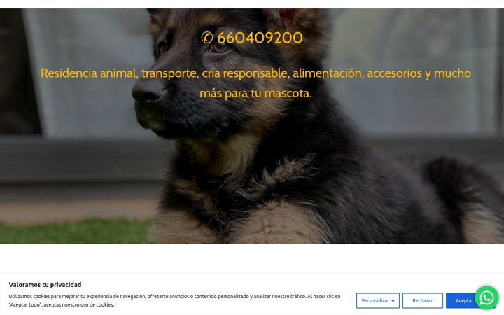 Screenshot of lumacan.es