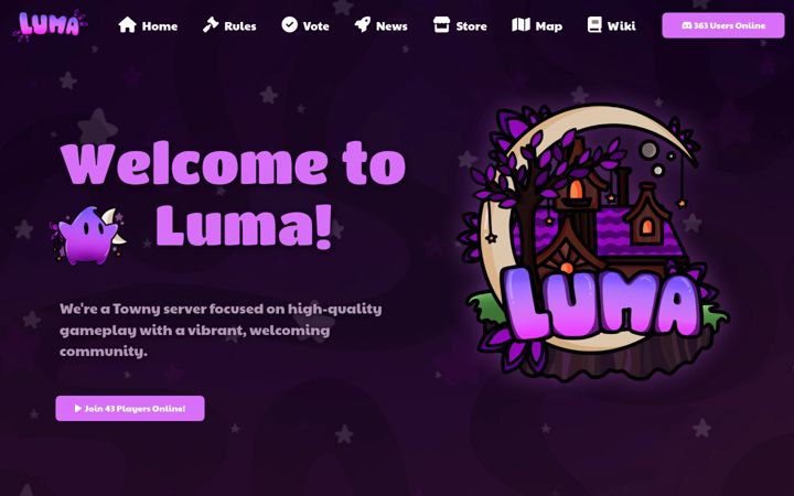 Screenshot of lumamc.net