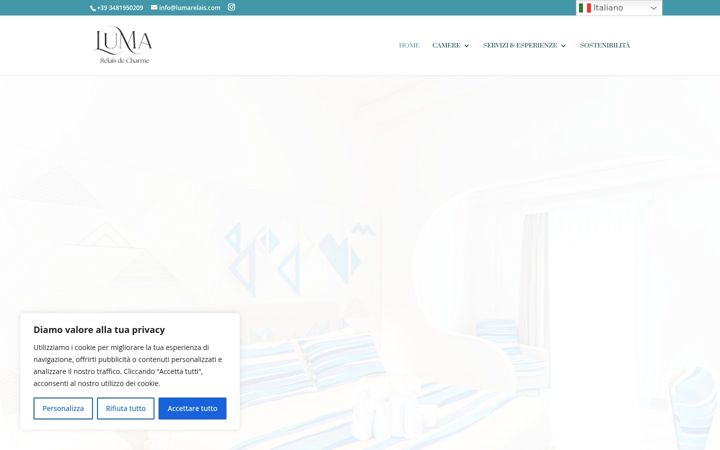 Screenshot of lumarelais.com