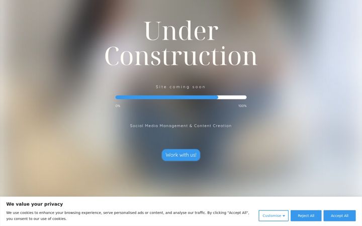 Screenshot of lumasocials.com