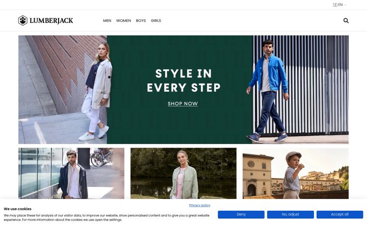 Képernyőkép: lumberjack.com