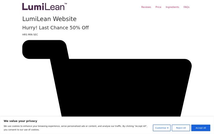 Screenshot of lumi-lean.com