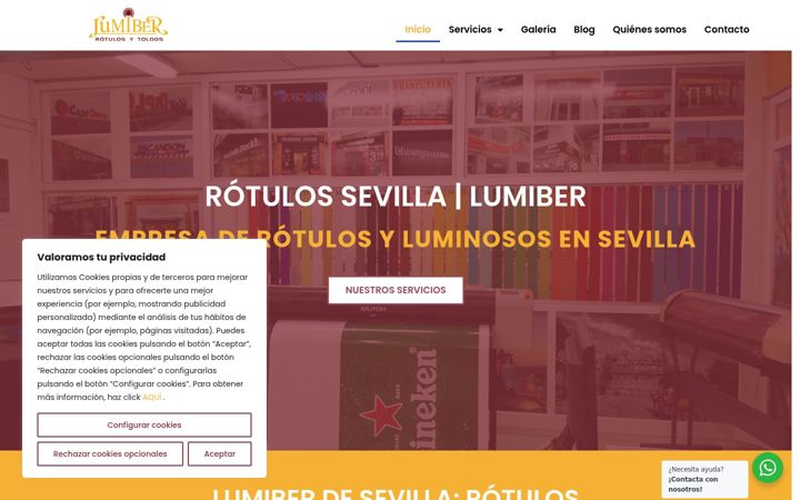 Screenshot of lumiber.com