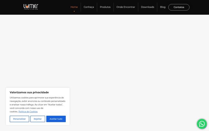Screenshot of lumier.com.br