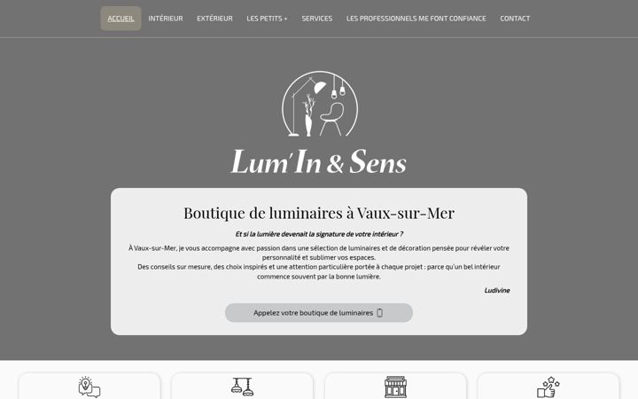 Screenshot of luminaires-royan.fr