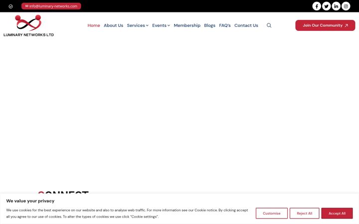 Screenshot of luminary-networks.com