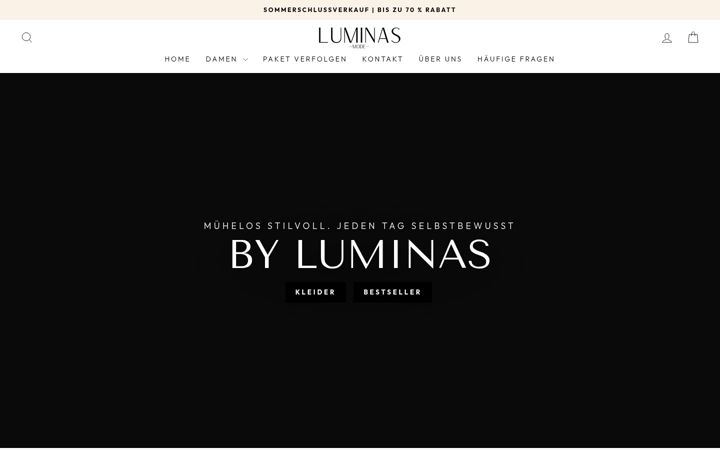 Screenshot of luminas.ch