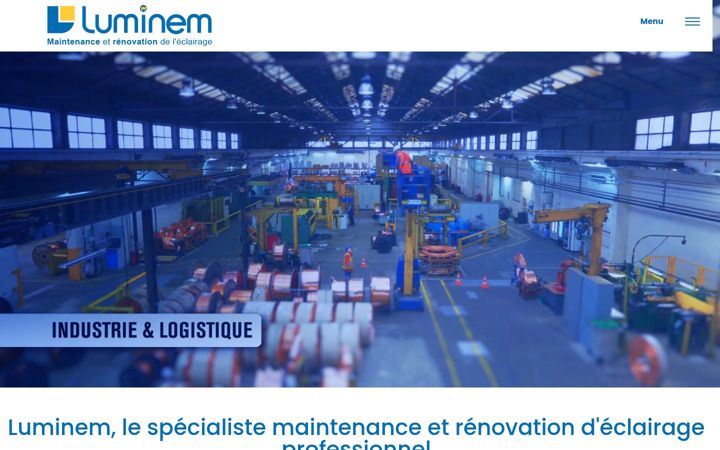 Screenshot of luminem.fr