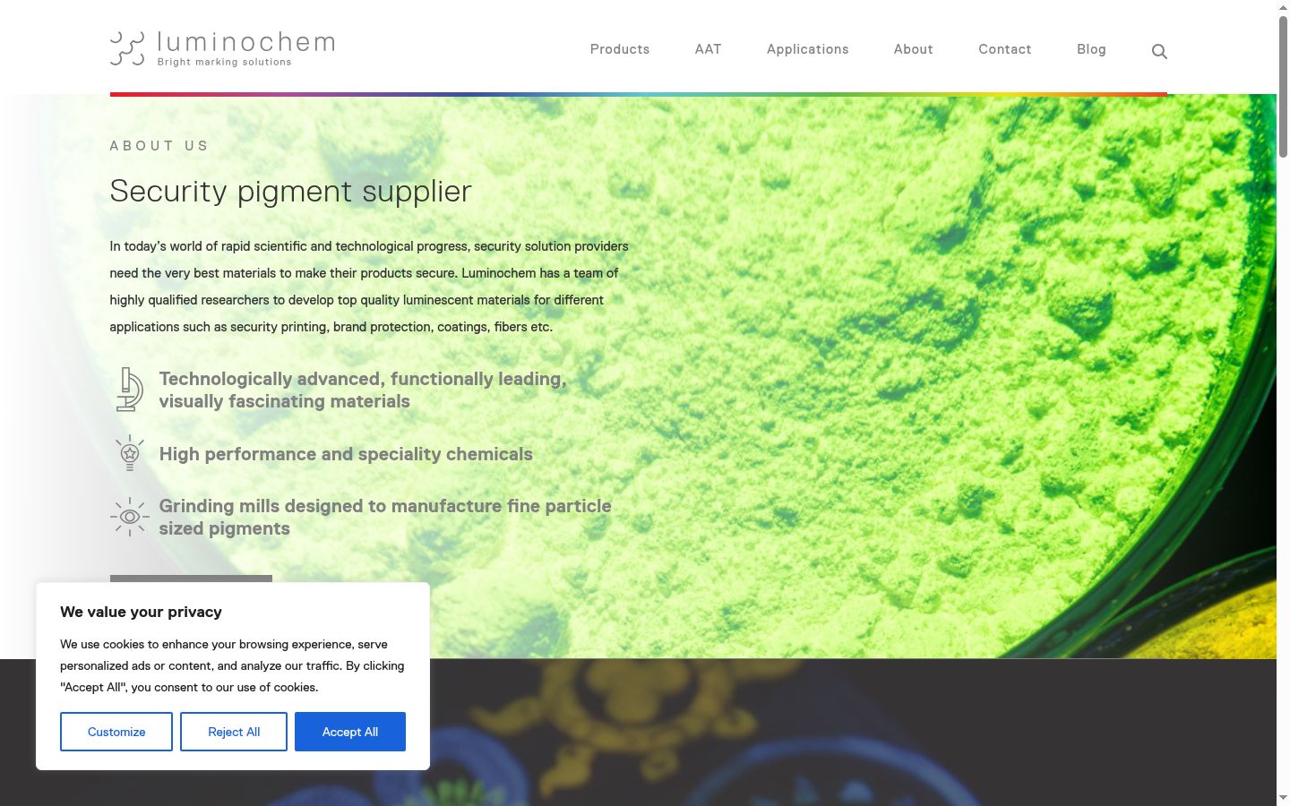 Screenshot tal-banner tal-kunsens muri qabel kwalunkwe interazzjoni