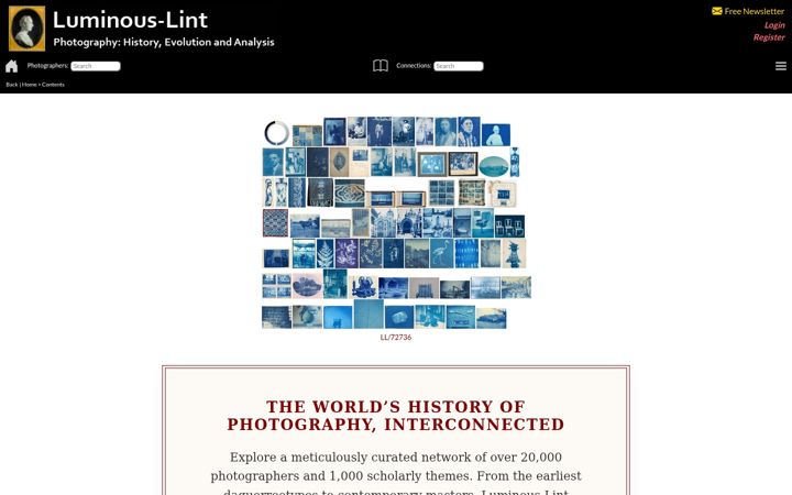 Screenshot of luminous-lint.com