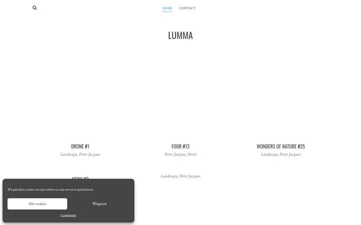 Screenshot of lumma.be