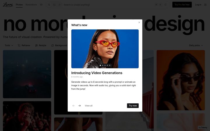 Screenshot of lummi.ai